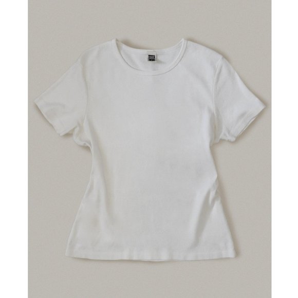 White Basic T-Shirt Casual - Picture 1 of 4